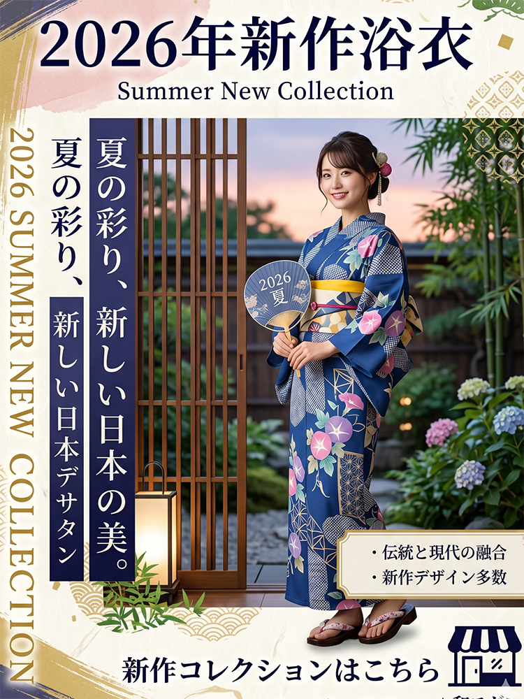 2026年新作浴衣 2026年新作浴衣