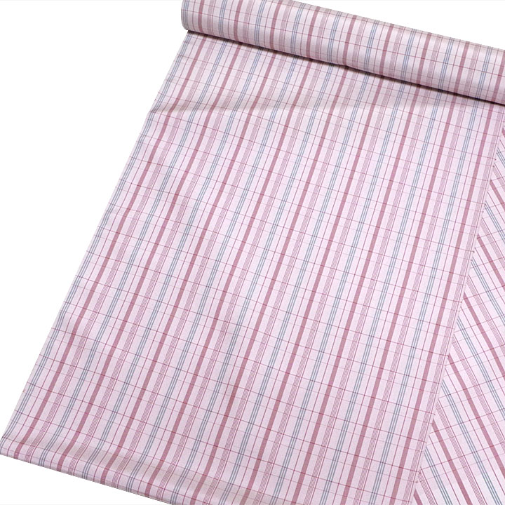 正絹御召反【縞 赤】 正絹御召反【縞 赤】