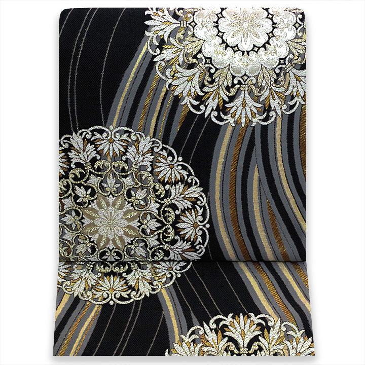 大光謹製 西陣織袋帯【鏡裏文様】 大光謹製 西陣織袋帯【鏡裏文様】