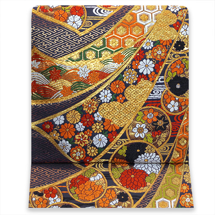 ふくい謹製 西陣織 唐織錦袋帯【熨斗】 ふくい謹製 西陣織 唐織錦袋帯【熨斗】