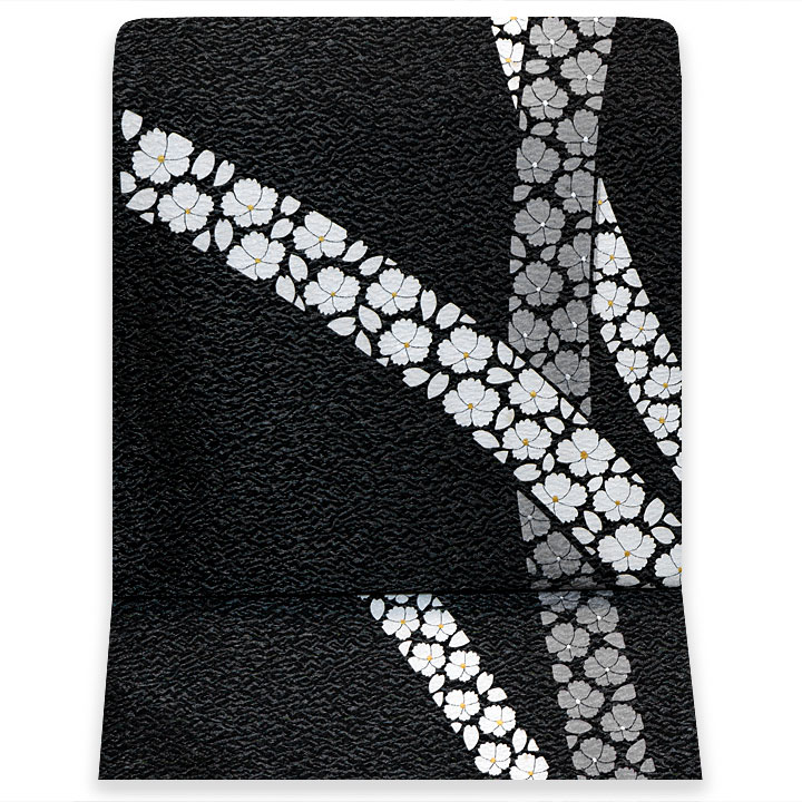 東京友禅 菅有鬼一 謹製 染袋帯【桜 モノトーン】 東京友禅 菅有鬼一 謹製 染袋帯【桜 モノトーン】