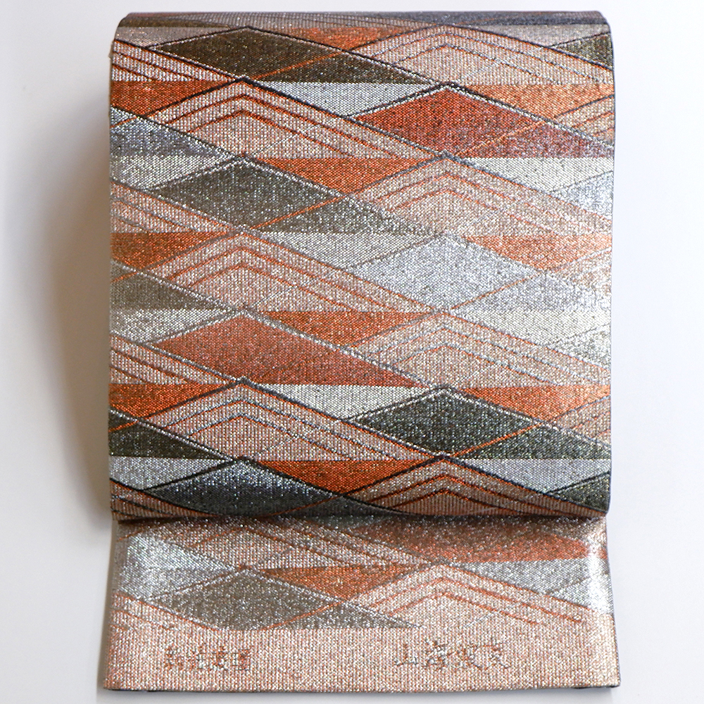 佐波理謹製 袋帯【海山波友】 佐波理謹製 袋帯【海山波友】