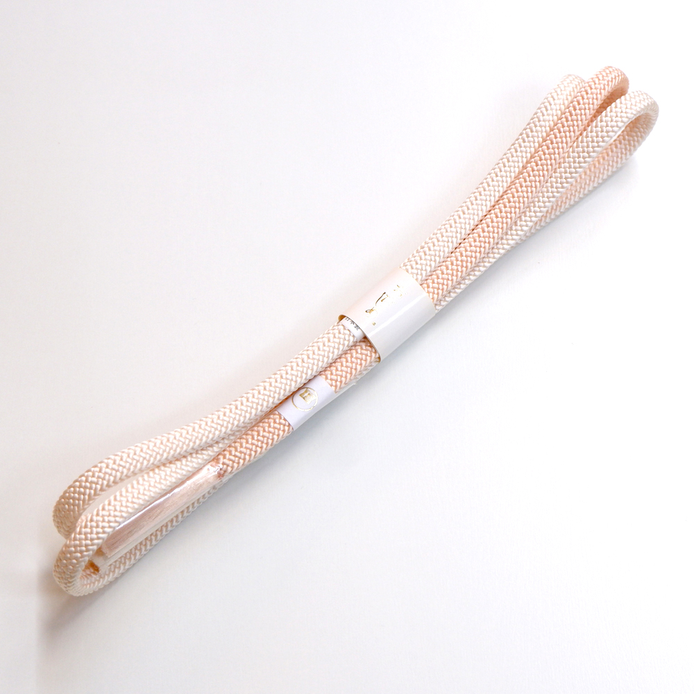 紐の渡敬謹製 正絹帯締め【薄ピンク】 紐の渡敬謹製 正絹帯締め【薄ピンク】